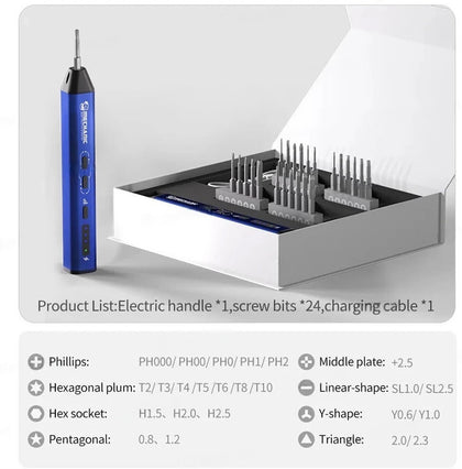 SET DE DESARMADORES ELECTRICO 24 EN 1 MECHANIC ES240
