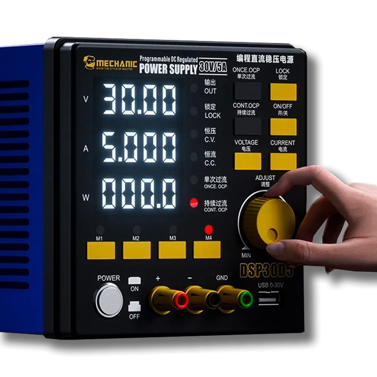 FUENTE DE PODER DE 30V/5A MECHANIC DSP30D5