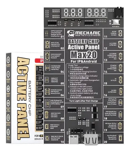 ACTIVADOR DE BATERIA MAX 20 MECHANIC