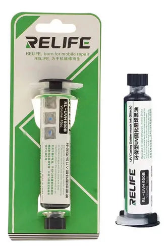 Mascara Uv Negra  RELIFE RL-UVH900B
