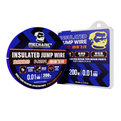 ALAMBRE PARA JUMPER FJ201 / 200M / 0.01MM