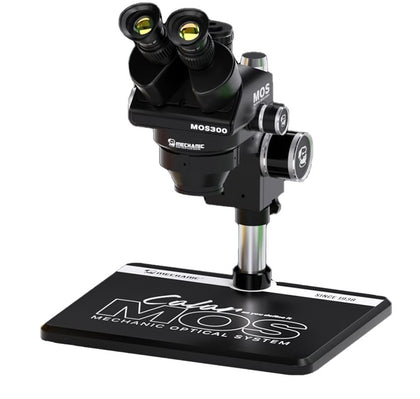MICROSCOPIO TRINOCULAR MECHANIC MOS300-B11 BLACK