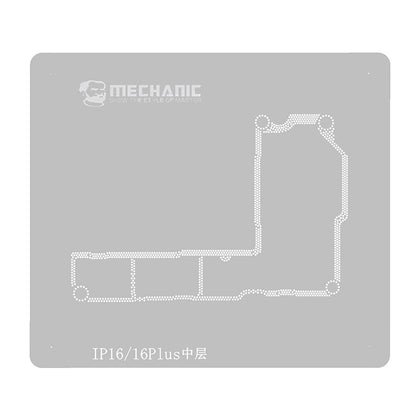 STENCIL PARA INTERPOUSER MECHANIC PARA IPHONE 16/16 PLUS