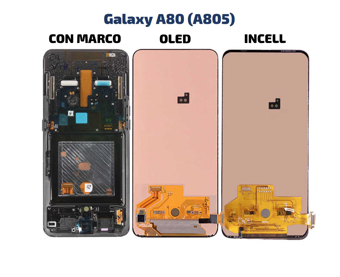 LCD y Touch Samsung Galaxy A80