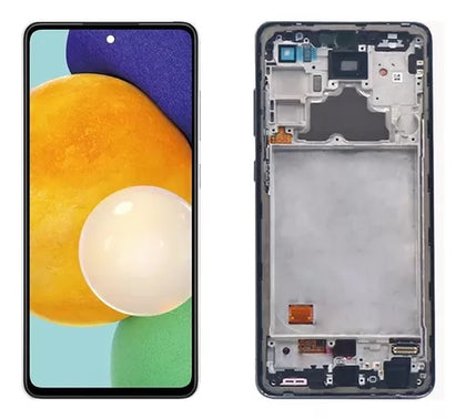 LCD Y TOUCH SAMSUNG A72 CON MARCO*