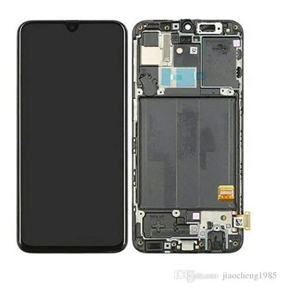 LCD Y TOUCH SAMSUNG A40 INCELL CON MARCO*