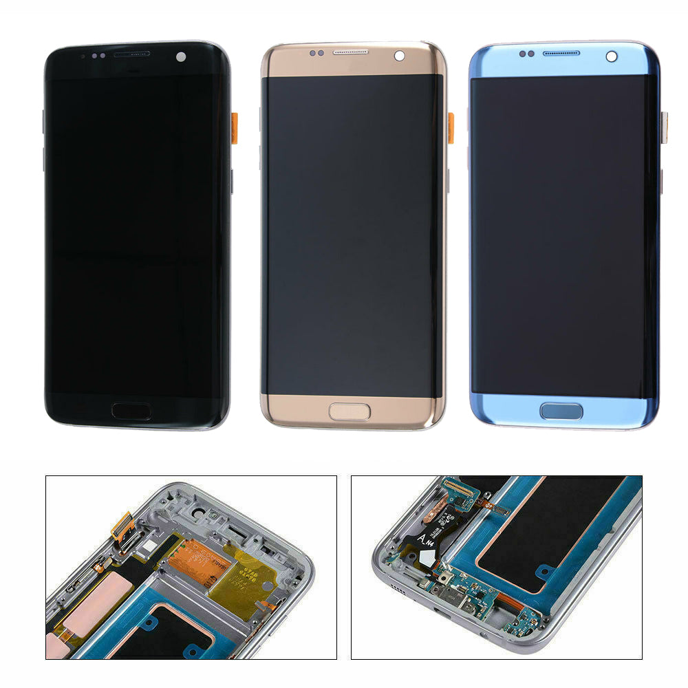LCD y Touch Samsung Galaxy S7 Edge con marco